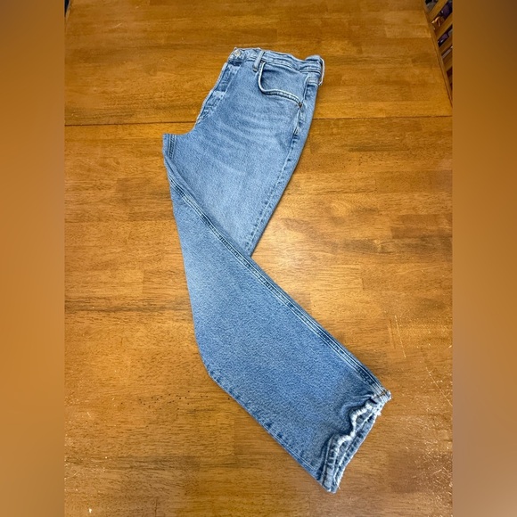 Agolde Riley Full Length 32 Organic Cotton - Picture 1 of 8